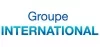 Texte bleu: Groupe INTERNATIONAL